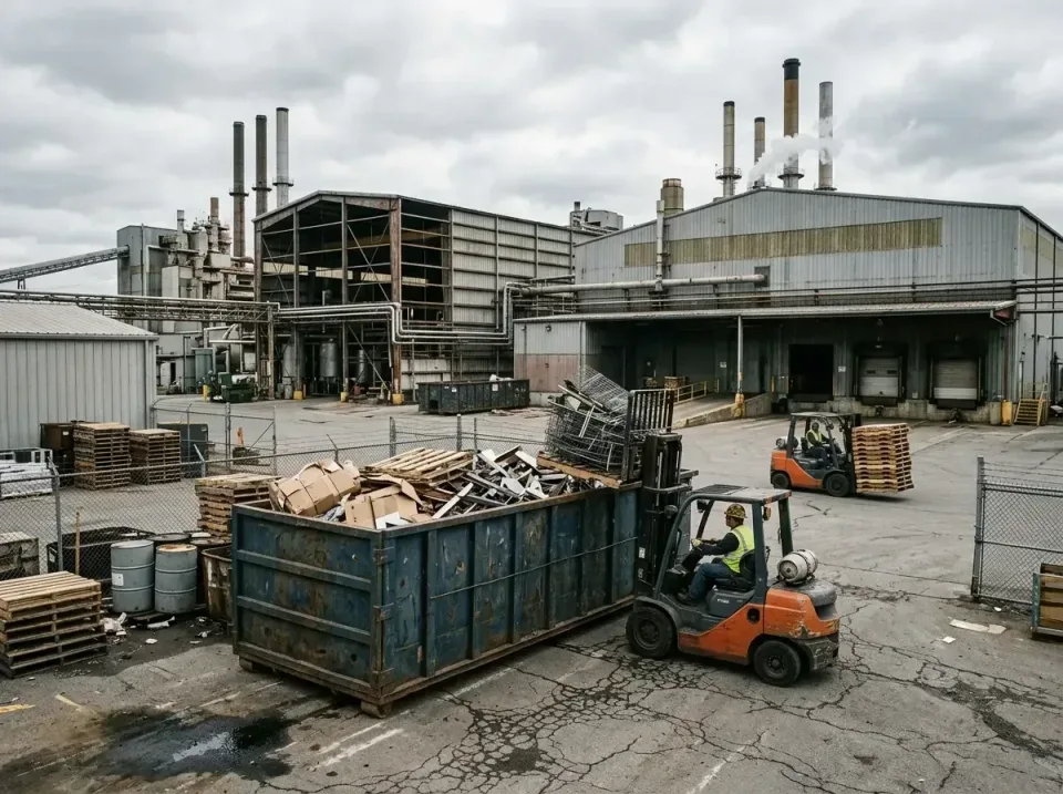 industrial-factory-scrap-conta-003 — frequently asked questions, Cheap Roll-off Dumpster Rentals in Washington, PA
